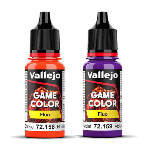 Vallejo Game Colour Figure Fluorescent Paint 18mL