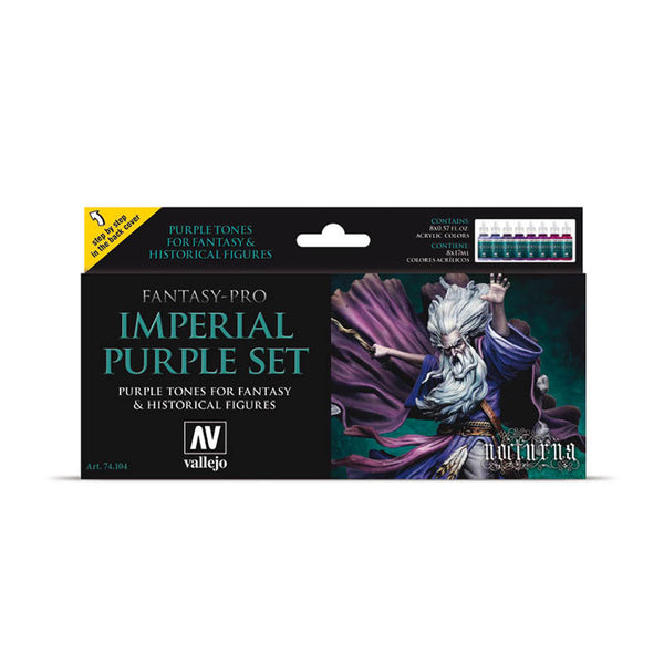 Vallejo Game Colour Imperial Purple Set