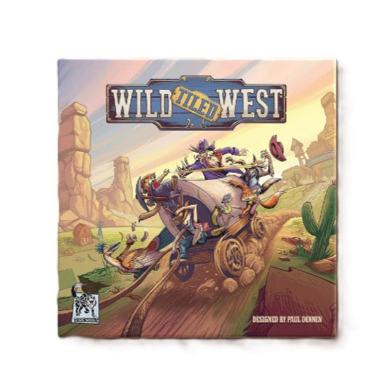 Wild Tiled West Board Game