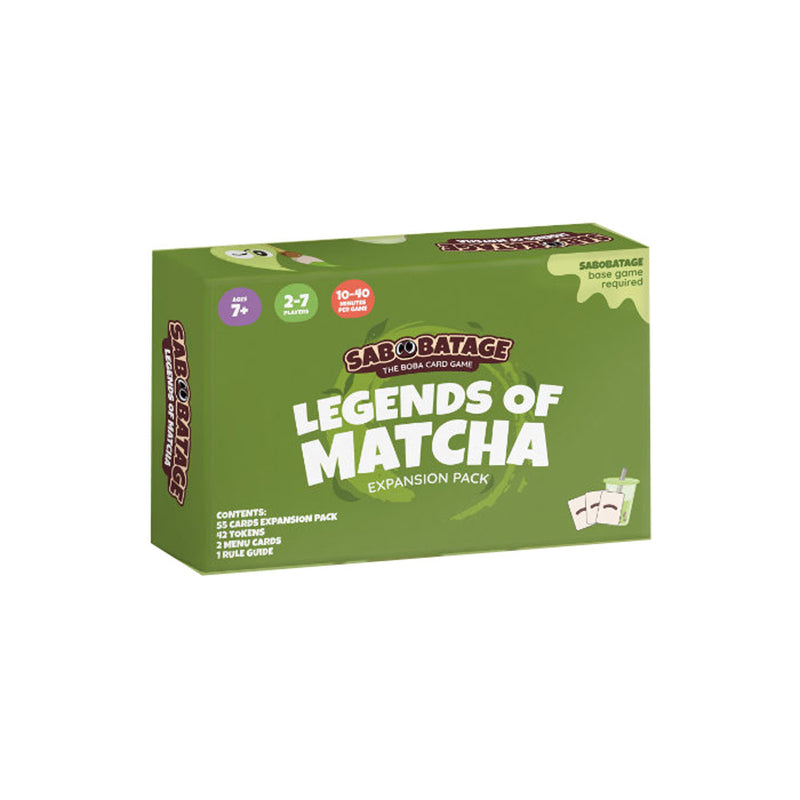 Sabobatage Legends Of Matcha Expansion Pack