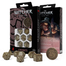 The Witcher Crones Dice satte 7pcs med mynt