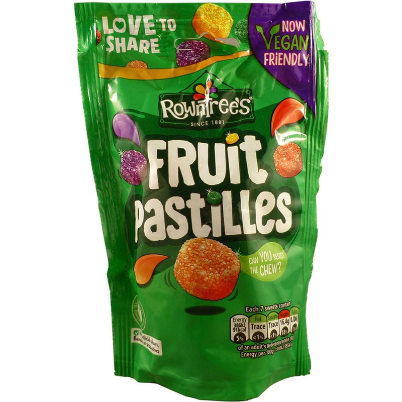 Rowntrees frukt pastilles pose