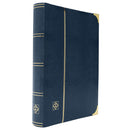 A4 Stockbook med krokodilleomslag og 64 hvite sider