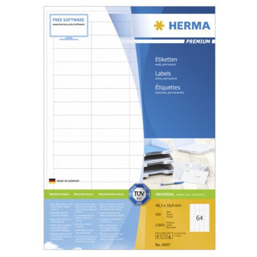 Herma Premium Labels A4 48.3mm 200pc