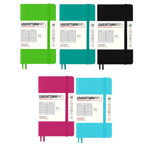 Leuchtturm Softcover Ruled Notebook A6