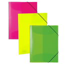 Herma Elasticated Neon PP Folder A4