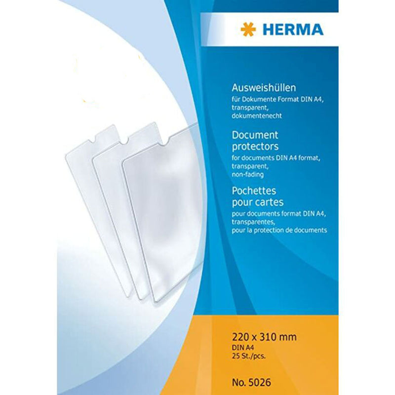 Herma Document Protectors 25pk