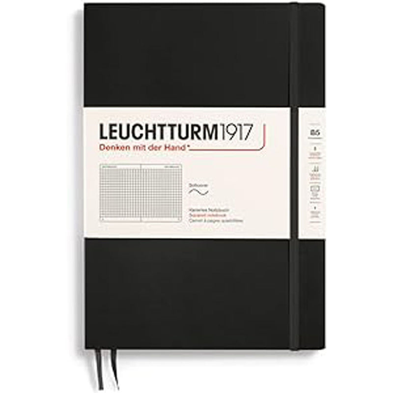 Leuchtturm Composition Squared Notebook B5 (Black)