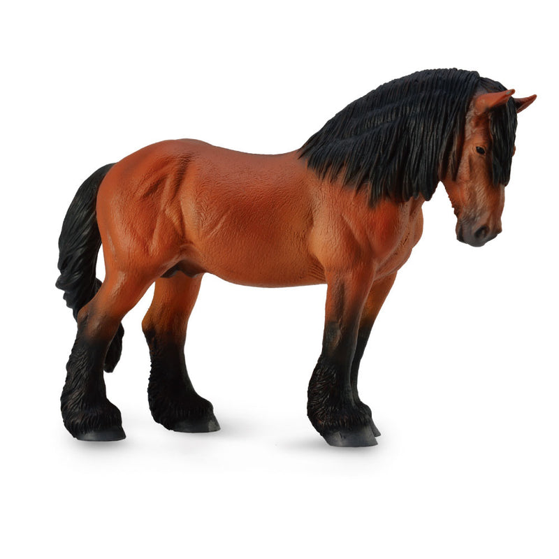 CollectA Ardennes Stallion Bay Figure (Extra Large)