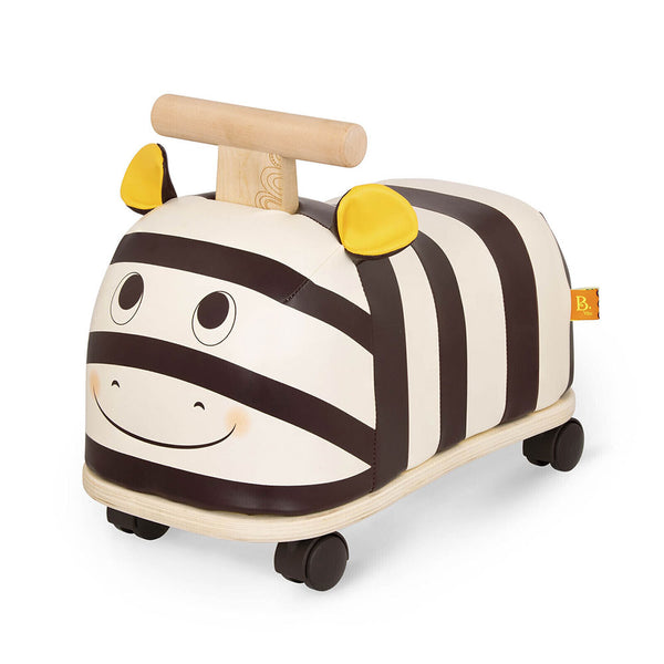 Zippity Zebra Wooden Car