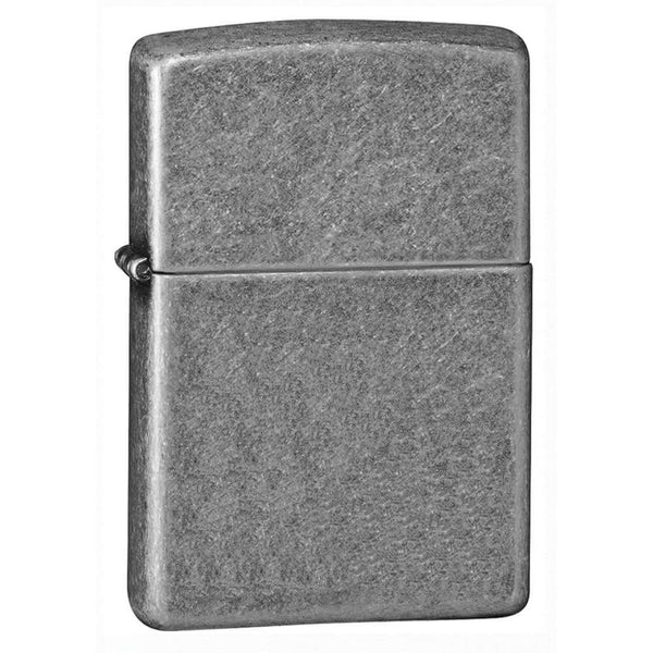 Zippo antikk sølvplate finish lettere