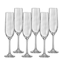 Bohemia Waterfall Flute Glass 190mL (Set of 6)