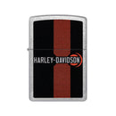 Zippo Harley Davidson Chrome vindtett lettere