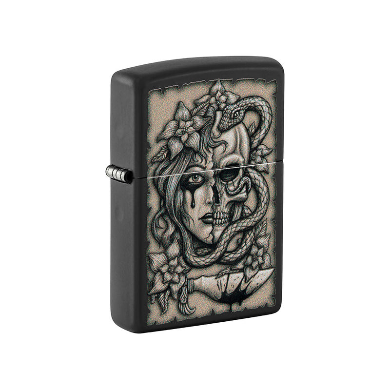 Zippo Tattoo Design vindtett lettere