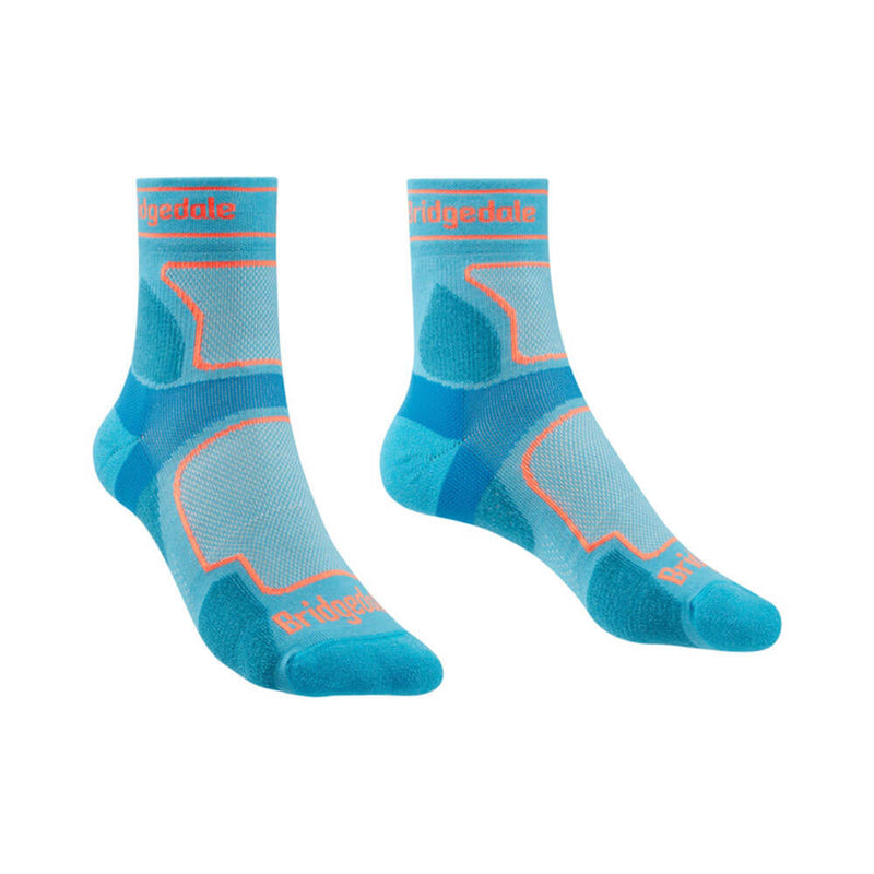 Women's Coolmax Sport 3/4 sokker (blå)