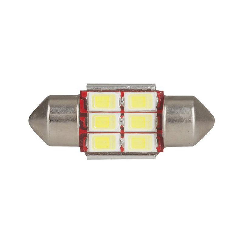 CANBUS -kompatibel LED Festoon Globe 12V (6x5730)