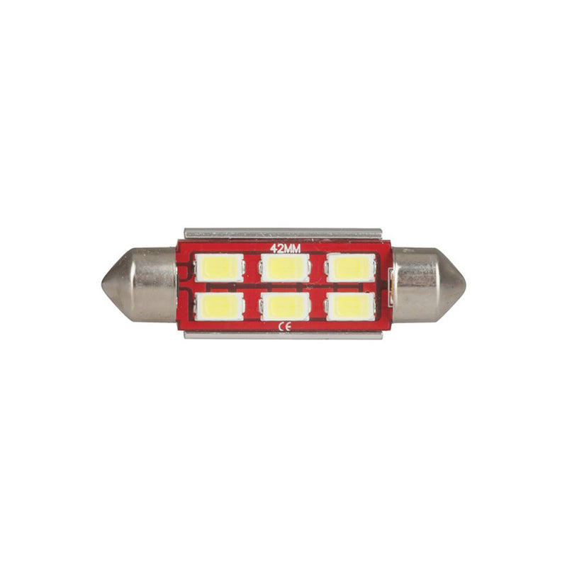 CANBUS -kompatibel LED Festoon Globe 12V (6x5730)