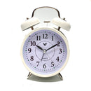Metall Twin Bells Table Alarm Clock with Light