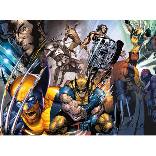 Aquarius Marvel Wolverine Collage Puzzle 500pc