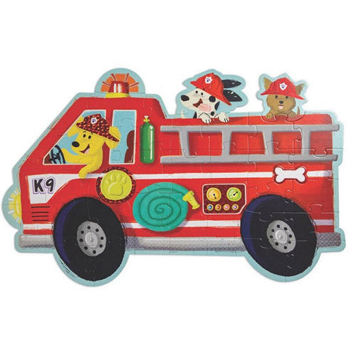 Fire Truck Pups 39-Piece Floor Puzzle