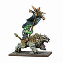 Kings of War Goblin Flaggit on Mawbeast Miniature