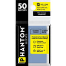 Gule fantom ermer 50pcs (41x63mm)