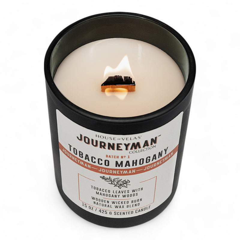 Tobacco Mahogany Journeyman Candle 425g