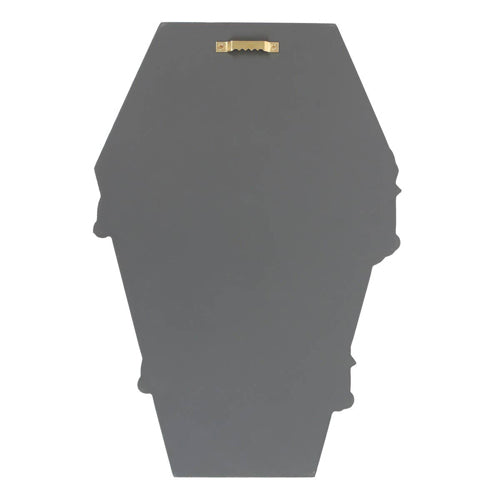 The Creepier The Better Coffin Shaped MDF Sign