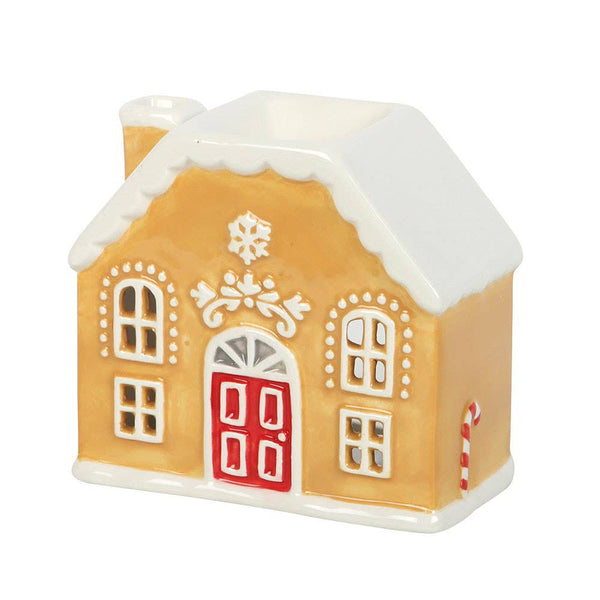 Candy Cane Gingerbread House Oil Burner