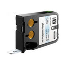 Dymo XTL Black on Clear Label Tape 12mm