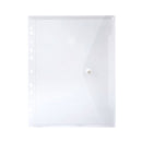 Marbig A4 Binder Pocket with Button Closure