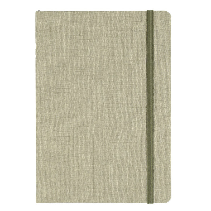 Debden Designer Textured Fabric A5 DTP 2024 Diary