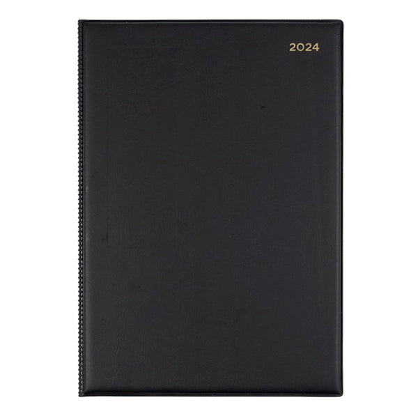 Collins Debden Belmont A4 WTV 2024 Diary (Black)