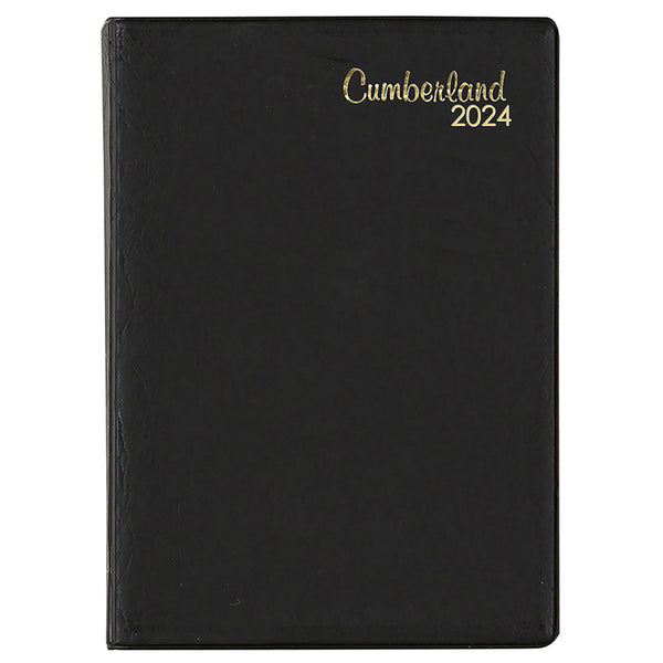 Cumberland A7 DTP 2024 Pocket Diary (Black)