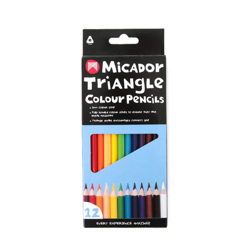 Micador FSC Triangle Colour Pencil (Pack of 12)