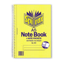 Spirax 3 Subject Side Opening A5 Notebook (Pack of 5)