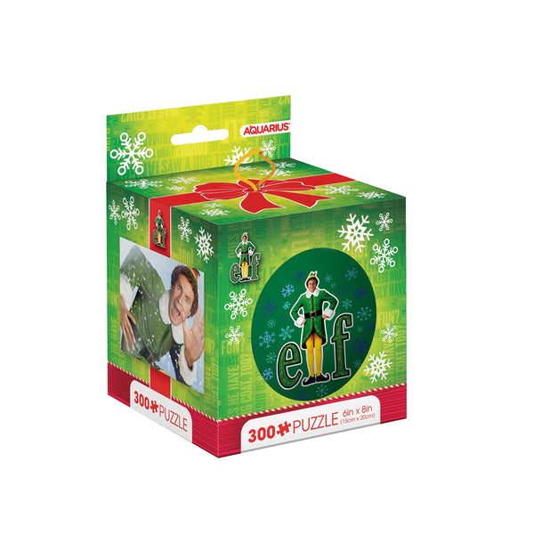 Elf 300-Piece Jigsaw Puzzle in Tin Globe