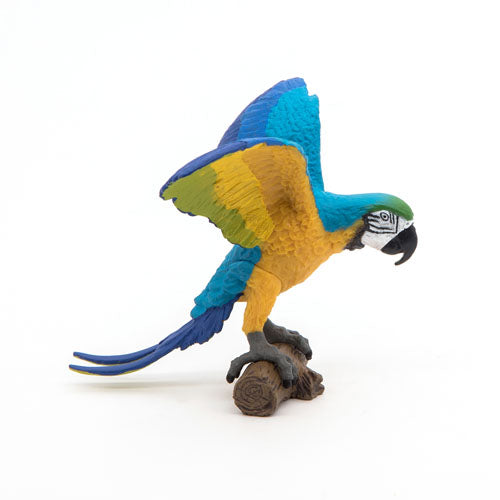 Papo Blue Ara Parrot Figurine