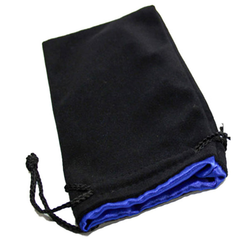Koplow stor fløyels terningpose (svart)