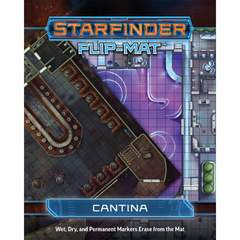Starfinder rollespill spill flip-mat