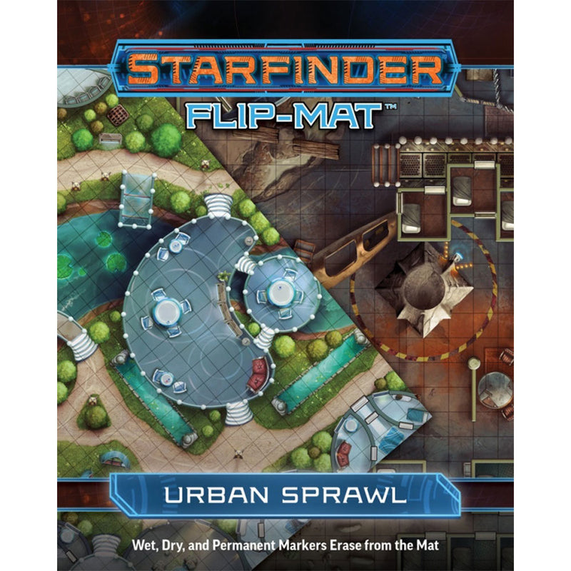 Starfinder rollespill spill flip-mat