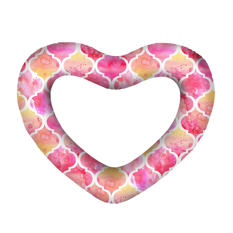 Giant Heart Swim Ring (Deflated: 160x135cm)