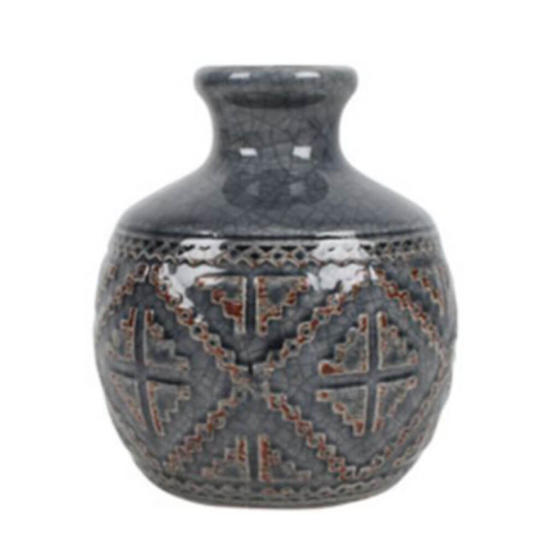 Leander keramisk vase (18x13cm)