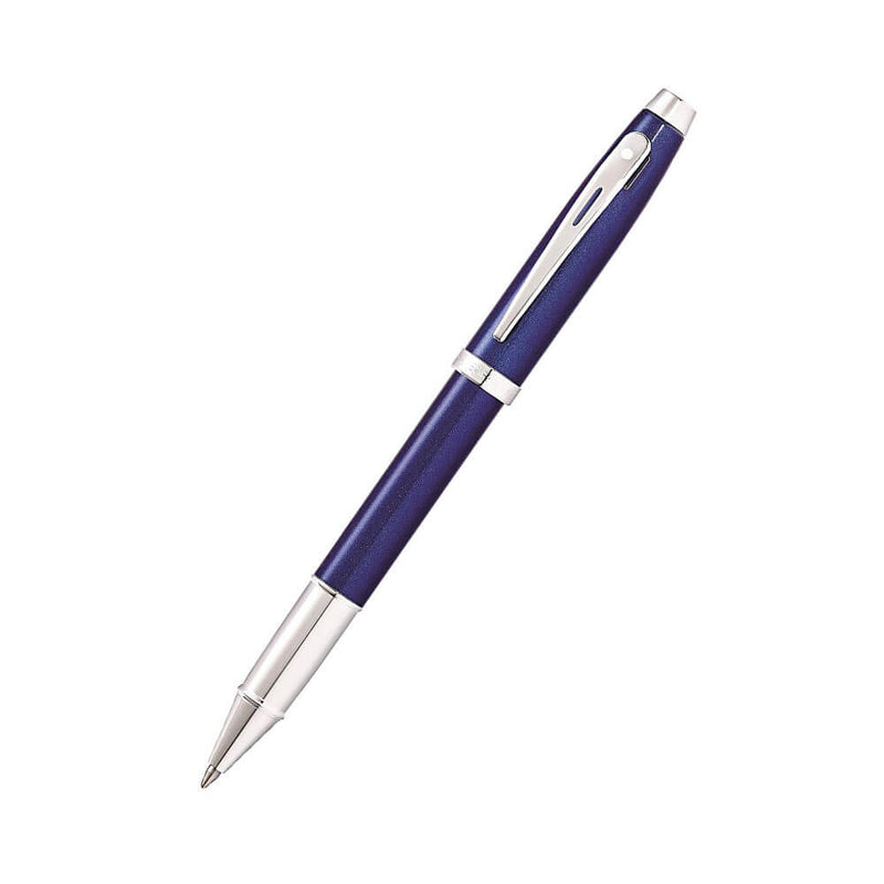 100 blå lakk/krombelagt penn