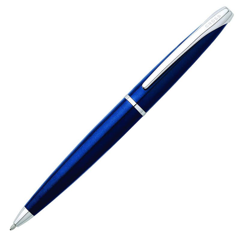 Atx transluscent blå penn