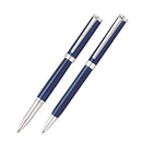 Intensity Engraved Blue Lacq/Chrome Trim Pen