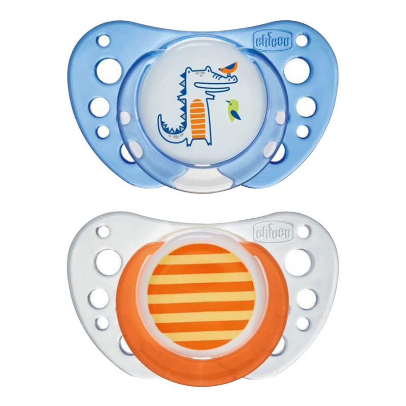 Chicco Latex Physio Air Rubber Pacifier 2PC (gutt)