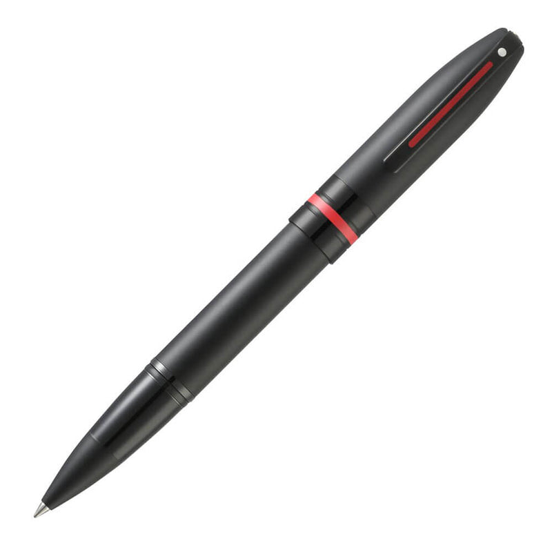 Ikon Rollerball Pen m/ Glanset svart PVD -trim