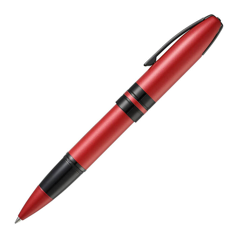 Ikon Rollerball Pen m/ Glanset svart PVD -trim