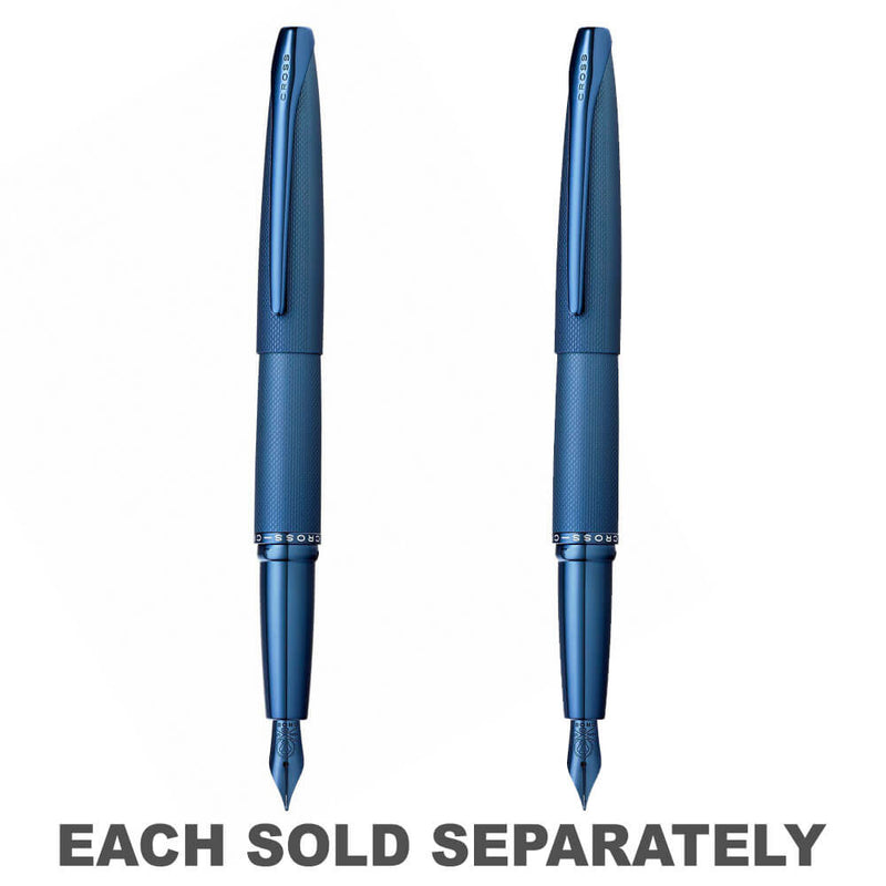 Cross ATX Sandblast Fountain Pen (Dark Blue)